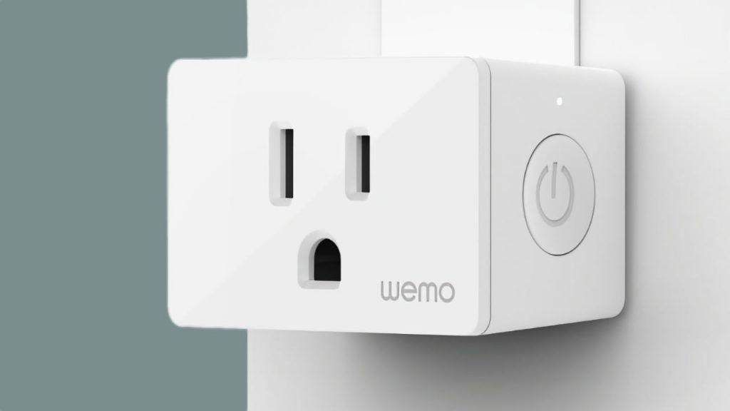 Wemo Smart Plug in socket