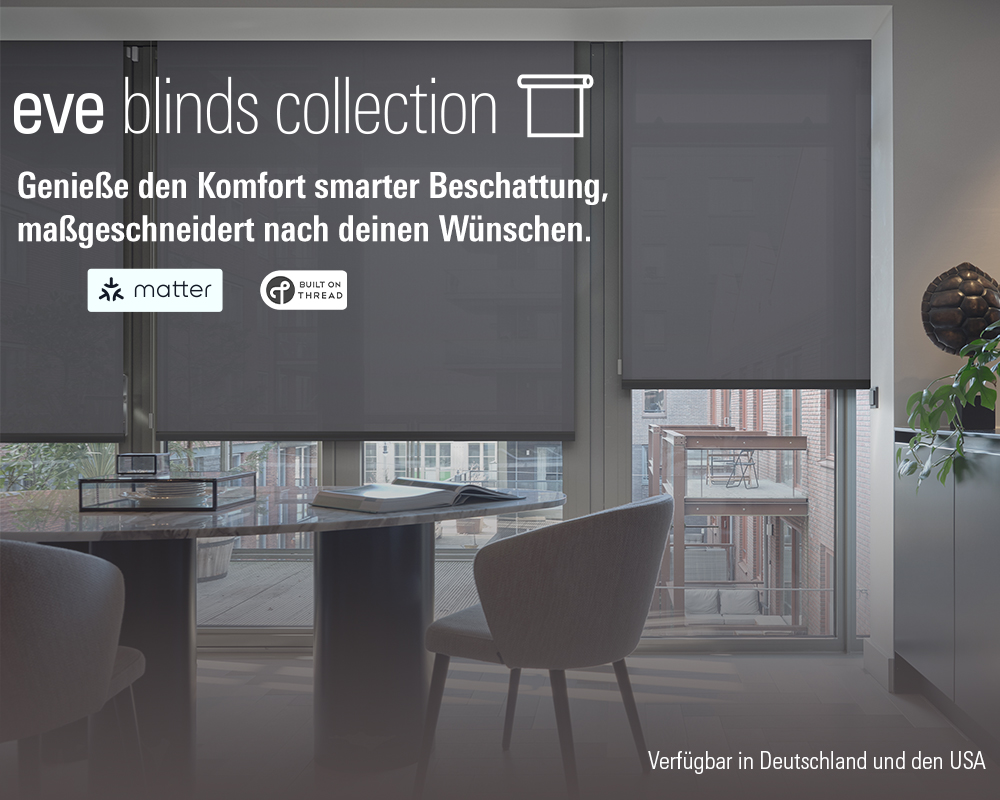 Eve Motion Blinds Collection
