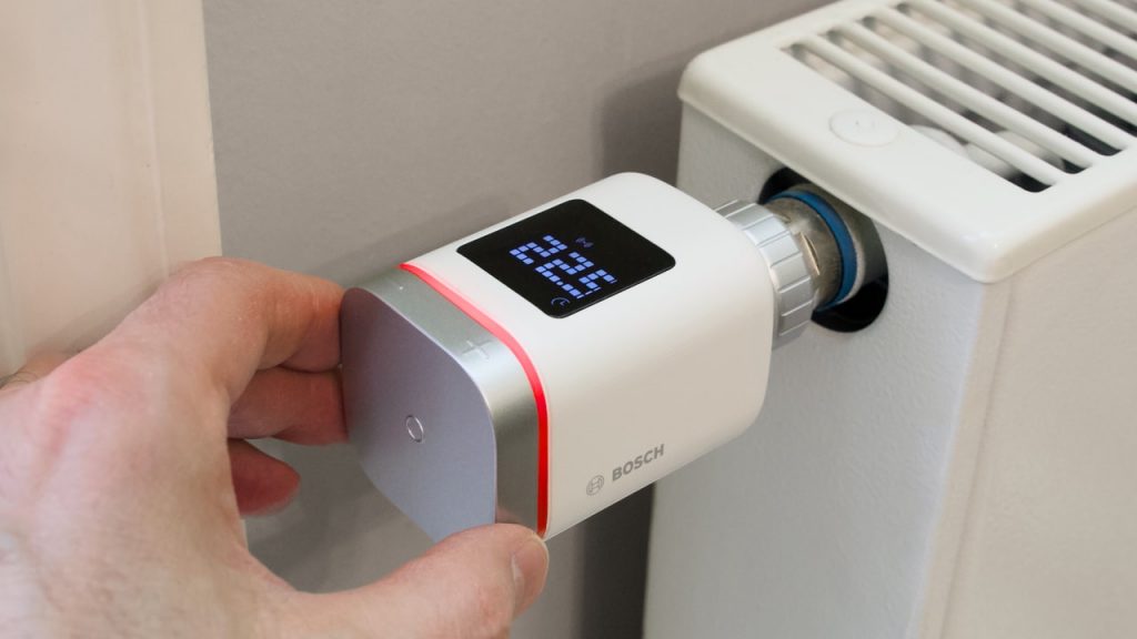 Heizkörperregler mit Matter