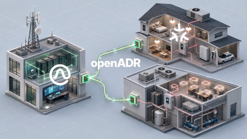 Schemazeichnung einer Datenübertragung mit dem openARD-Standard.